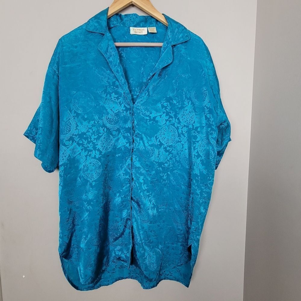 Victoria Secret Gold Label Vintage Nightshirt Small